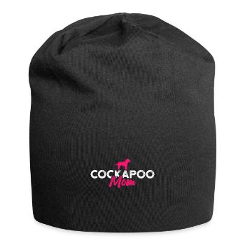 Cockapoo mom - Jersey-Beanie - Schwarz - Vorne