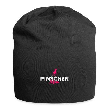 Maman Pinscher - Bonnet en jersey - noir - Devant