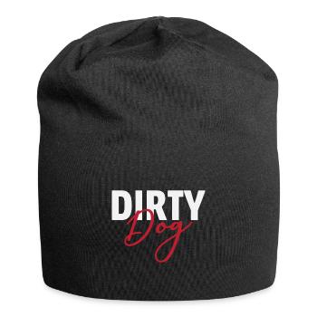Dirty Dog - Jersey Beanie - black - Front