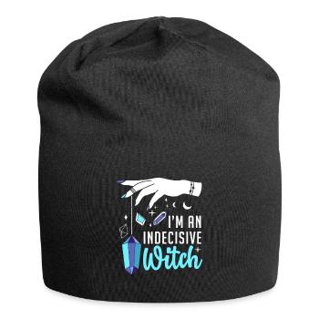 Witch Pendulum Divination Fortune Tellers - Jersey Beanie - black - Front