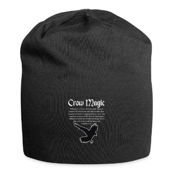Rabe - Jersey-Beanie - Schwarz - Vorne