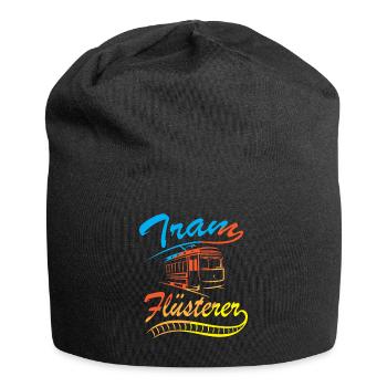 Straßenbahn Straßenbahnfahrer Tram Trambahn - Jersey-Beanie - Schwarz - Vorne