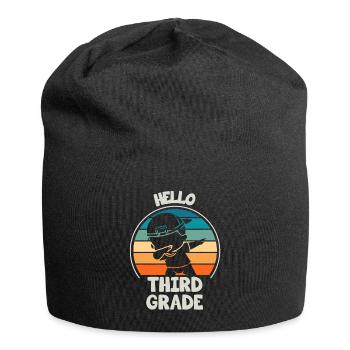 Third Grade Teachers For Back to School - Jersey Beanie - black - Front