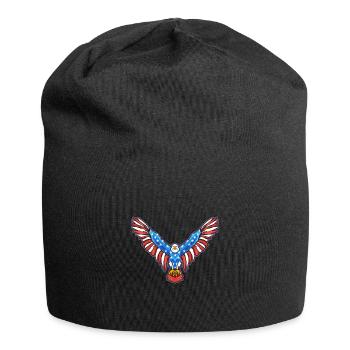 American Bald Eagle American 4th of July Patriotic - Jersey-Beanie - Schwarz - Vorne