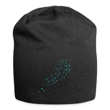 Stardust Green - Jersey Beanie - black - Front