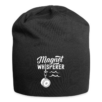 Magnetic Whisperer Magnetic Fishing Magnetic Fisherman - Jersey Beanie - black - Front
