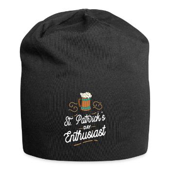 Amoureux de la Saint-Patrick Irlandais Irlande Irlandais - Bonnet en jersey - noir - Devant