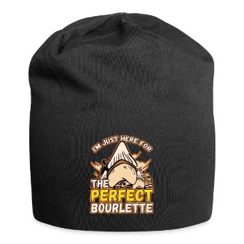 Fossil Tooth Collector Design for a Shark Fossil - Jersey-Beanie - Schwarz - Vorne