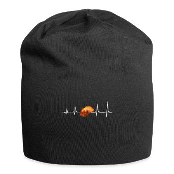 Schnitzelfan Heartbeat Schnitzel - Jersey Beanie - black - Front