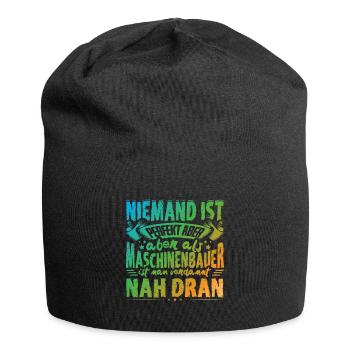 Maschinenbauer Job Beruf Metall - Jersey-Beanie - Schwarz - Vorne