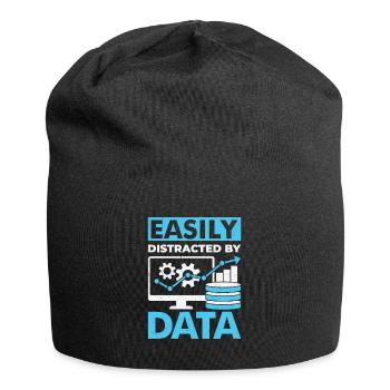 Statistics Data Scientist Statistician Job Gift - Jersey Beanie - black - Front