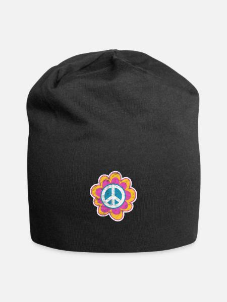 Hippie - Bonnet en jersey - noir