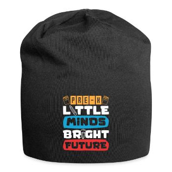 Enfants d’âge préscolaire Retour à l’école Little Minds Bright - Bonnet en jersey - noir - Devant