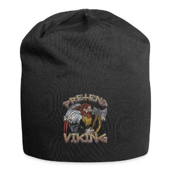 Norse Viking Mythology Design for Viking Warriors - Jersey-Beanie - Schwarz - Vorne