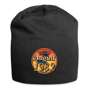 40e anniversaire août 1982 - Bonnet en jersey - noir - Devant