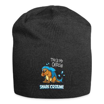 Das ist Mein Offizielles Hai Kostüm Hund Kinder - Jersey-Beanie - Anthrazit - Vorne