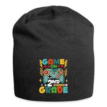 Jeu Sur Le 2ème Grade - Bonnet en jersey - noir - Devant