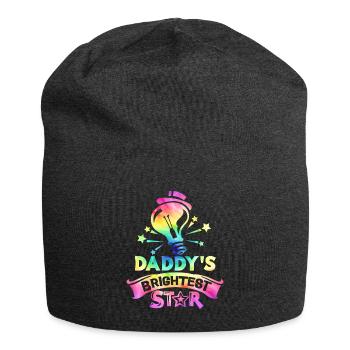 L’étoile la plus brillante de papa retour à l’école - Bonnet en jersey - charbon - Devant