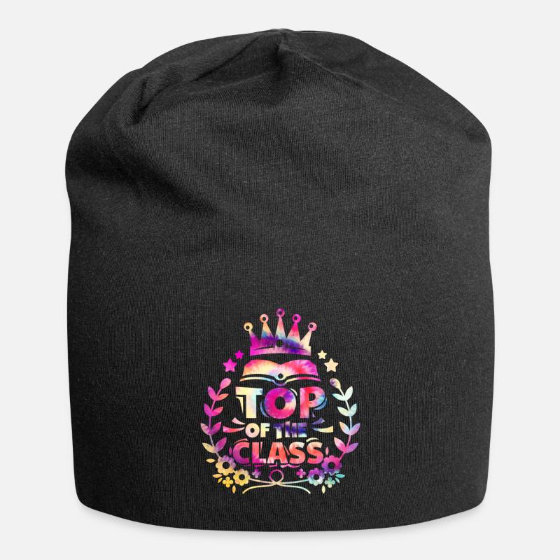 Haut de la classe Retour à l’école - Bonnet en jersey - noir