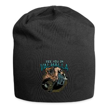 Norse Viking Mythology Design for Viking Warriors - Jersey-Beanie - Schwarz - Vorne