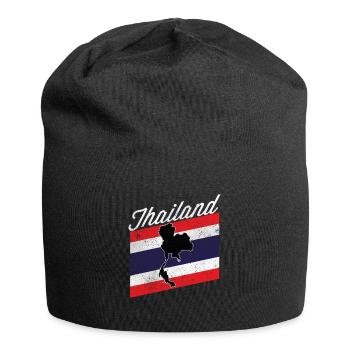 Thailand - Jersey-Beanie - Schwarz - Vorne