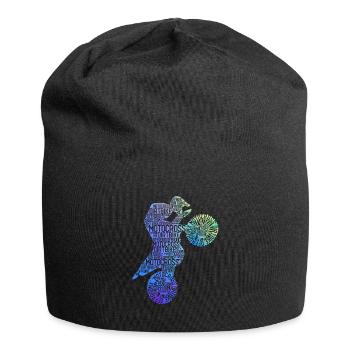 Dirtbike Motocross Form MX Dirt Bike Rider Moto - Jersey Beanie - black - Front