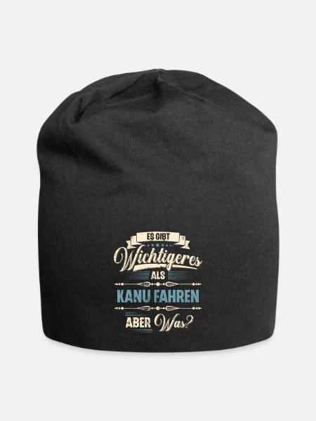 Kanu Kanufahrer Kanufahren - Jersey-Beanie - Schwarz