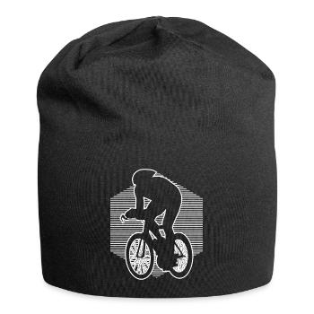 Racing bike road bike racing cyclist road bike ladies - Jersey Beanie - black - Front