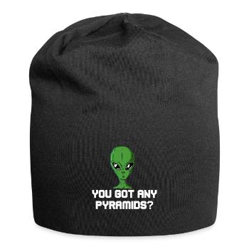 Alien Galaxy Ufo Vaisseau spatial extraterrestre - Bonnet en jersey - noir - Devant