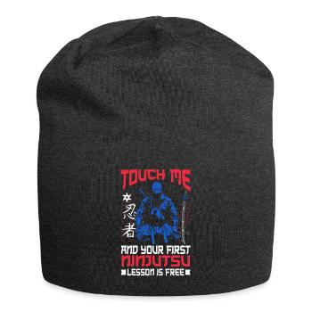 Ninja - Jersey-Beanie - Anthrazit - Vorne