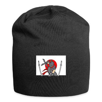 Ninja - Jersey Beanie - black - Front