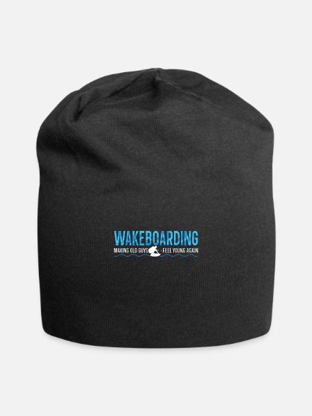 Wakeboard WakeboardIng Wakeboarder Cadeau - Bonnet en jersey - noir