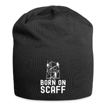 Gerüstbauer Tshirt - Jersey-Beanie - Schwarz - Vorne