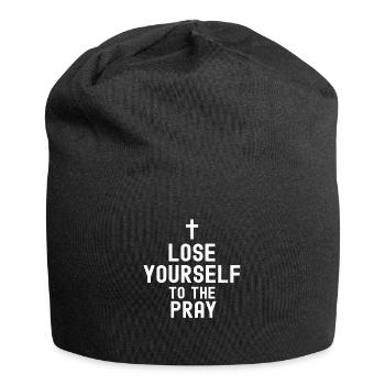 Christianity God Jesus Gift Church Religion - Jersey Beanie - black - Front