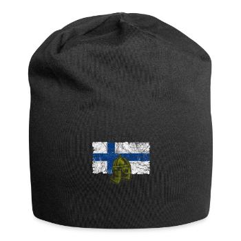 Finlande Gift Scandinavia Finlande Suomi Finne - Bonnet en jersey - noir - Devant