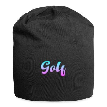 Golf - Jersey-Beanie - Schwarz - Vorne
