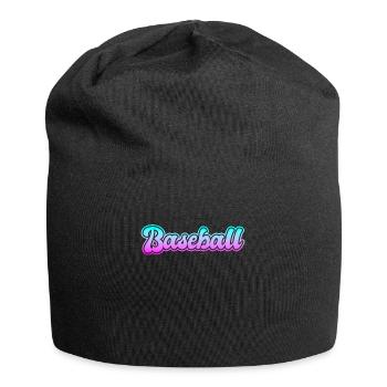 Baseball - Jersey-Beanie - Schwarz - Vorne