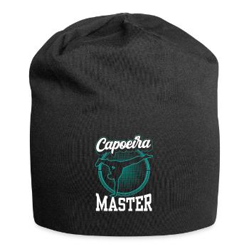 Capoeira Master Hobby Brazilian Martial Arts - Jersey Beanie - black - Front