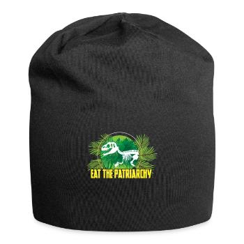 Eat Patriarchy Feminism Rights Womens Equality - Jersey Beanie - black - Front
