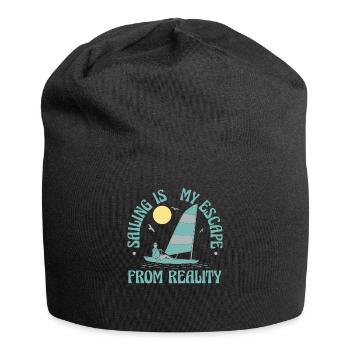 Sailor Sail Boat Sailing Ship Sailing Yacht - Jersey Beanie - black - Front