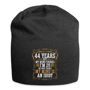 44 ans Drôle d’anniversaire Idée Humour 44 Anniversaire - Bonnet en jersey - noir - Devant