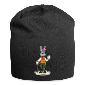 Bunny Pensioner Walking Stick - Jersey Beanie - black - Front