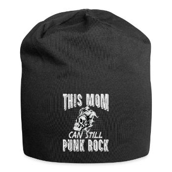 This Mom Can Still Punk Rock - Gothic - Concert - - Jersey Beanie - black - Front