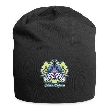 Hakuna Marijuana Drôle De Weed Fumer Pothead THC - Bonnet en jersey - noir - Devant
