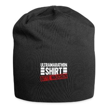 Ultramarathon Shirt Bitte Waschen - Ultramarathon - Jersey-Beanie - Schwarz - Vorne