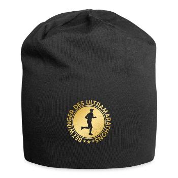 Bezwinger Des Ultramarathons - Ultramarathon - Jersey-Beanie - Schwarz - Vorne