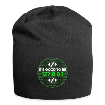 It's Good To Be Home Software Developer - Jersey Beanie - black - Front