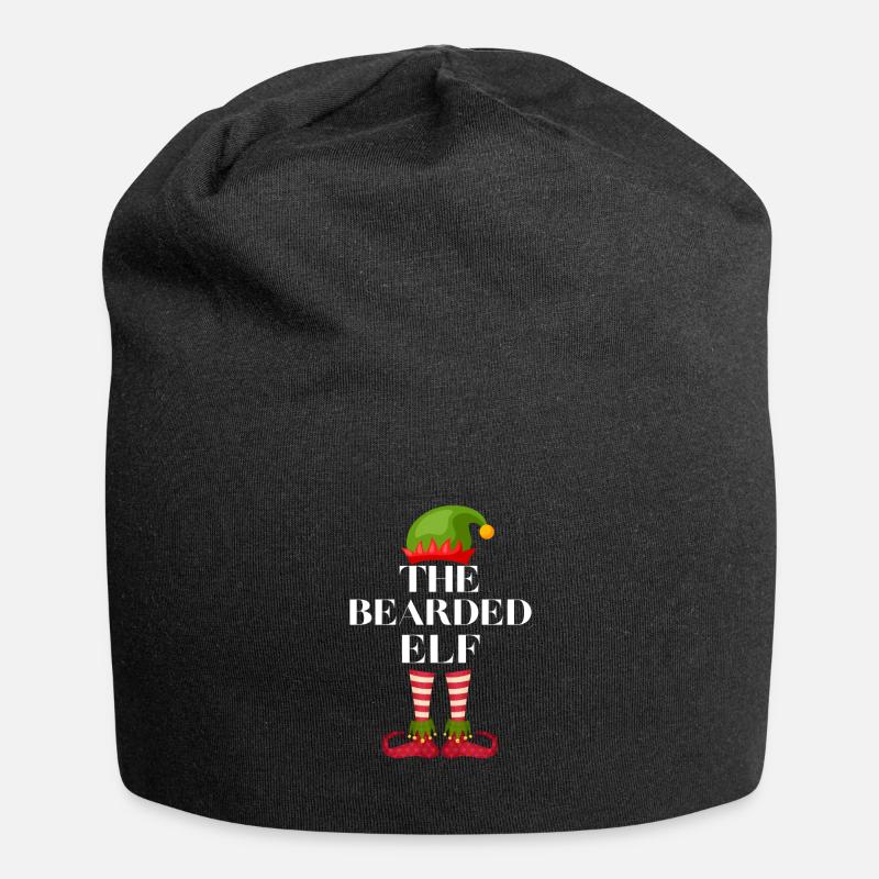 Bartelf Matching Familiengruppe Weihnachtsfeier - Jersey-Beanie - Schwarz