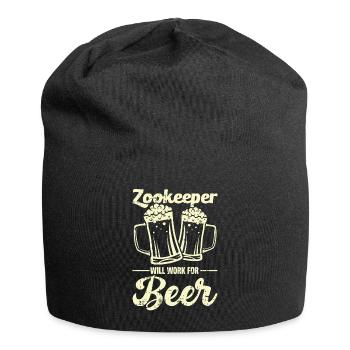 Zoowärter - Jersey-Beanie - Schwarz - Vorne
