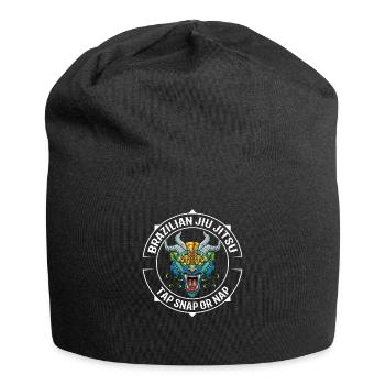 Jiu Jitsu Tiger Demon - Kämpfen MMA BJJ Grappling - Jersey-Beanie - Schwarz - Vorne